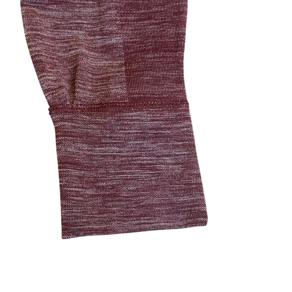 Lululemon Woolly Wonder Turtleneck Size 4 Dark Adobe / White  DKAB/WHT 77575 - Picture 7 of 13
